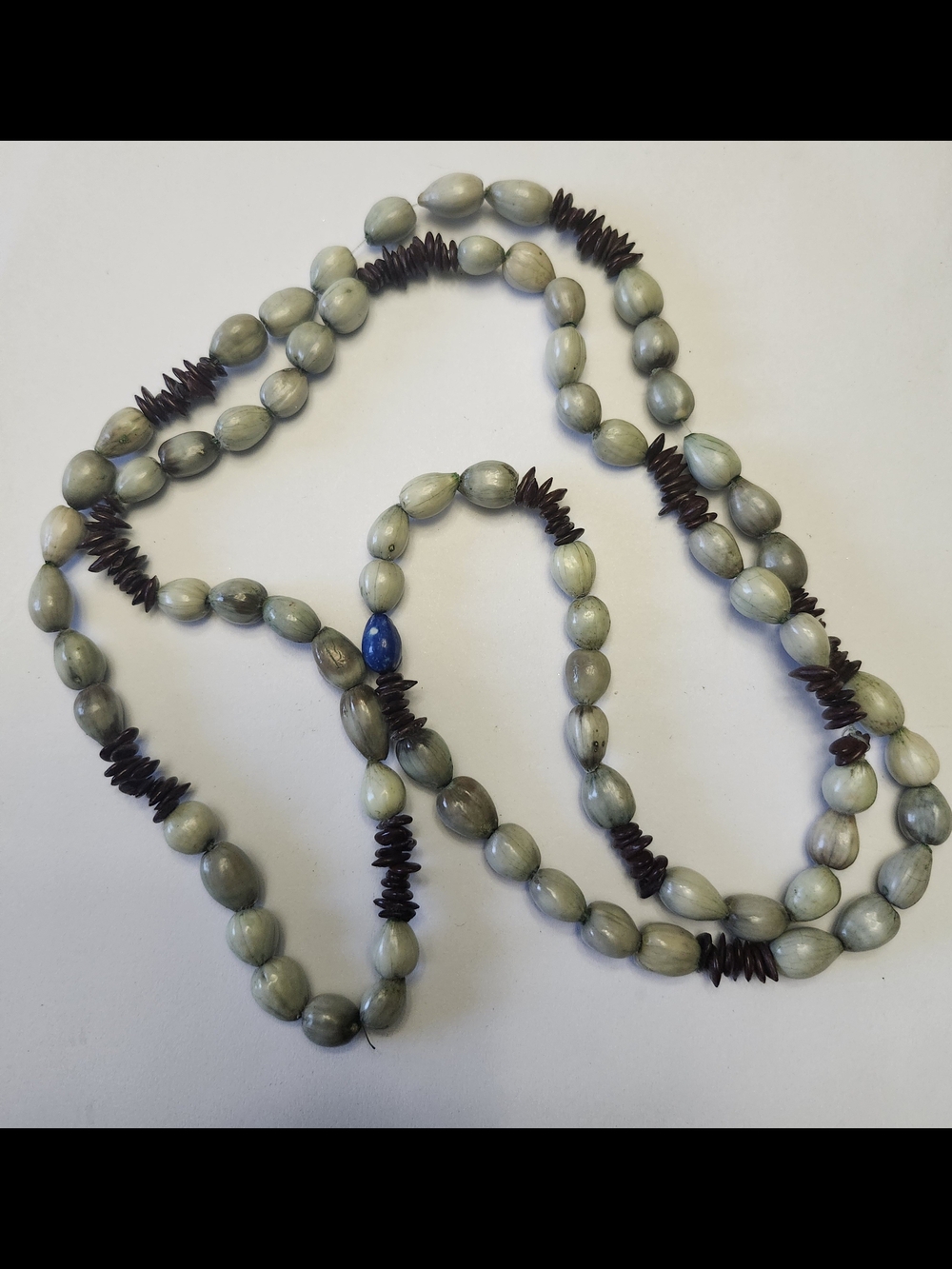 Traditional Job's Tears Seed Necklace - Lei - Rosary